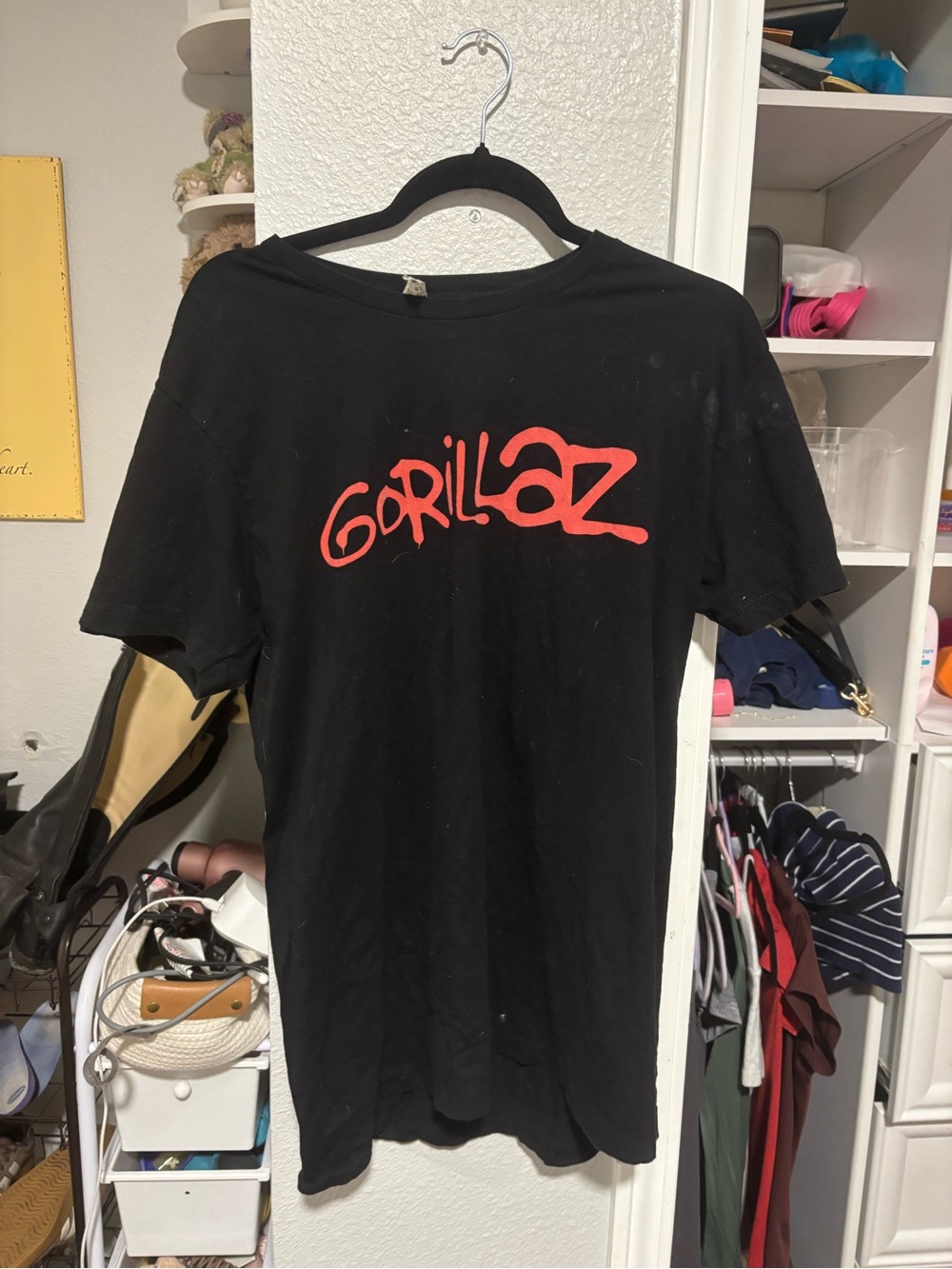 Gorillaz Black Short Sleeve Graphic Tee
